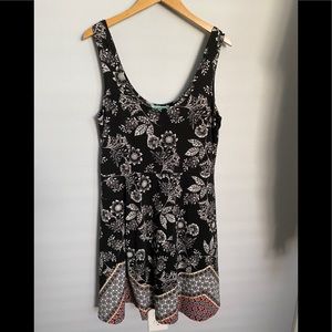 Nostalgia fit and flare dress. XL